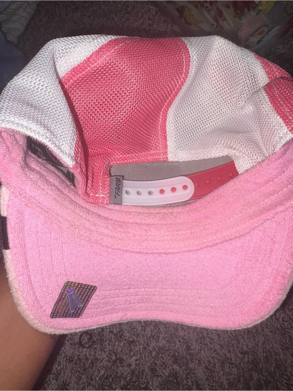 Pink 'Cutie' Pet-Themed Cap